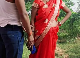 devar pounds bhabhi's huge ass hard in early morning outdoor fuck