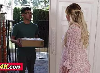 Milf Tiffani Madison Ditches Dildo For Friends Sons Big Cock Ride