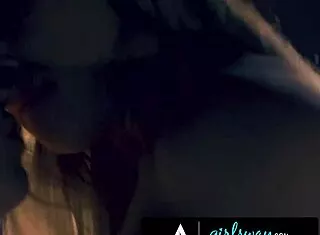 cherie deville roughly scissoring kenna james' wet pussy