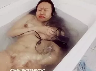 join me in this hot shower i masturbate my wet pussy till orgasm for you pov