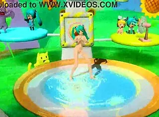 hatsune miku nekomimi nude mod big tits ass goddess