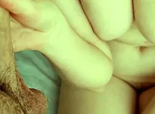 Hot POV Handjob Ends in Huge Tit Cumshot