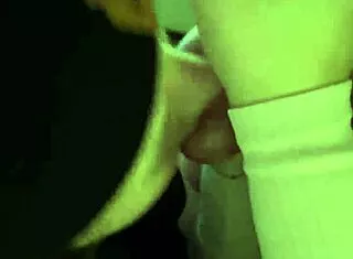 huge boobs milf anal plug blowjob christmas tease