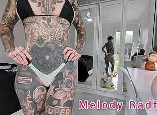 Sexy Milf Tries G-String and Micro Bikinis