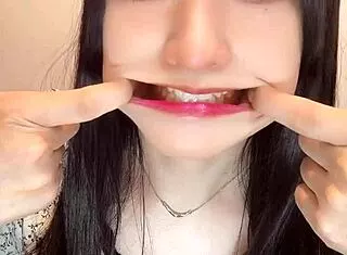 i... i love watchin' this cute japanese shemale stroke her cock sooo hot