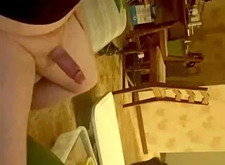 amateur ebony neighbor bends over for early morning homemade blowjob and doggystyle