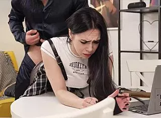 Cheeky Student Bitch Borrows Cash Again Pays with Sloppy Deepthroat Creampie 4K