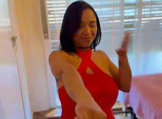 real latina couple's first cuckold with mr poronga's huge cock doggystyle bent over!