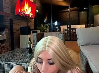 Hot prostitute sucks monster cock cum!