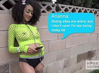 Horny Blatina Ariana Aimes Mounts Huge Rough Cock