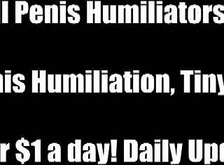 is that your tiny lil pathetic cock sph humiliation slave??