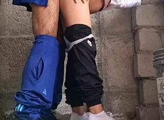 Whoa, stepsis ditches college to sneak fuck her perfect latina body outdoors taboo style! 🔥🍑