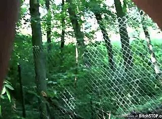 busty hitchhiker veronika... i fuck her outdoor on street!