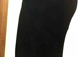 Angel Lima's Big Tits Masturbation in Public Bathroom