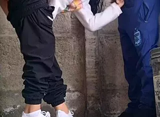 Whoa, stepsis ditches college to sneak fuck her perfect latina body outdoors taboo style! 🔥🍑