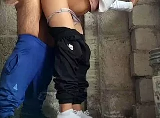 Whoa, stepsis ditches college to sneak fuck her perfect latina body outdoors taboo style! 🔥🍑