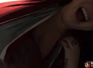 kendra lee gags on rome majors' monster cock publicly with big clit dripping 😩🍆💦