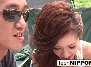 Japanese Girlfriend Deepthroats Facial Cumshot Outdoors Hardcore