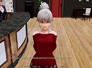 harem hotel 256 game playthrough in hotel room 🏨🎮🔥