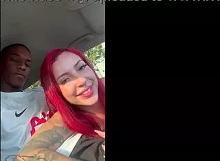 Keep eyes on the road in the car. Deepthroat my monster black cock and swallow all the cum!