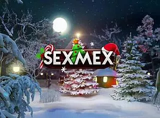 Busty nurse Anai fulfills patient's Christmas quickie wish