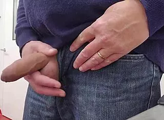 sudden urge hits i jerk off right in the hospital public thrill