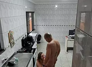 maid strips clothes accepts massive facial cumshot from boss