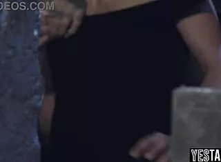 Redhead repents in ghostly paranormal foursome pounding