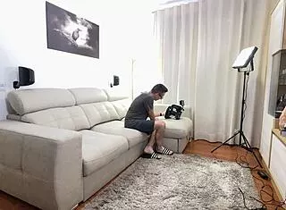 kesha ortega bts dildo masturbation backstage pussy play