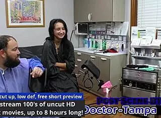 dr tampa's zombae gags on cock in latex backstage domination pov