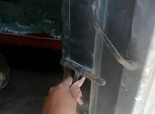 Grateful nephew bends over horny aunt doggystyle after phone gift