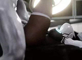 Huge Ass Robot Pounded By Monster Alien Cock