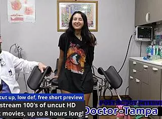 dr tampa's zombae gags on cock in latex backstage domination pov