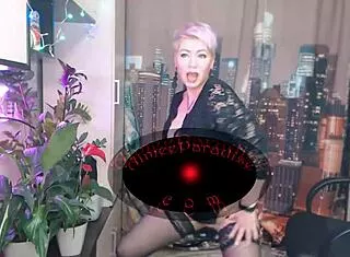 What if a naughty milf gapes her asshole wide in private?