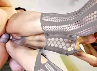 Skinny stepsisters ride cock cowgirl squirting in taboo threesome