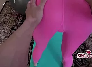 Hey stepbro, gymnast sis needs pre-olympics yoga romp! ugh misspoke..