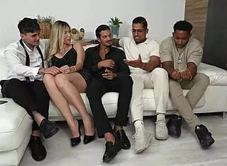 i love this extreme gangbang riding big cocks creampie