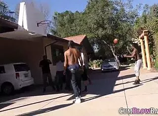 Milf Sucks Monster Black Cocks In Outdoor Blowbang Swallows Huge Cum Loads