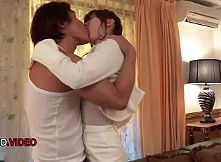 Yui Hatano delivers intense blowjobs in passionate Japanese hardcore sex frenzy