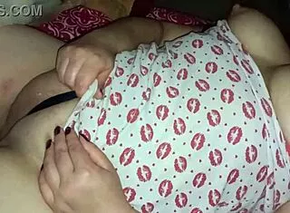 stepsis slut wife gets groped see thru sheer when alone full xred