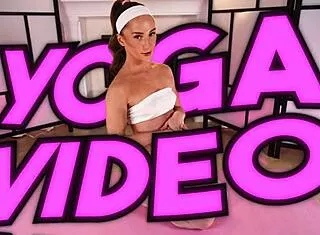 Hannahjames710 flexes retro yoga in sheer pantyhose leggings workout