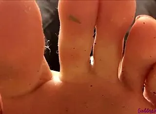 goddess amanda's barefoot foot fetish instructions tease