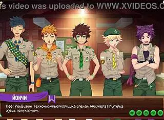 friends camp ep 49 tough week russian dub