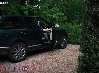 Oily handjob from british nurse makes patient cum hard in uniform