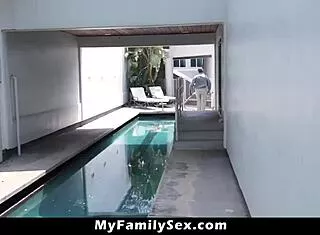 Stepdad Punishes Blonde Stepdaughter for Smoking with Hard Pussy Pounding