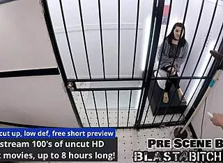 Mina Moon's Back Blasted Cum in Hospital POV