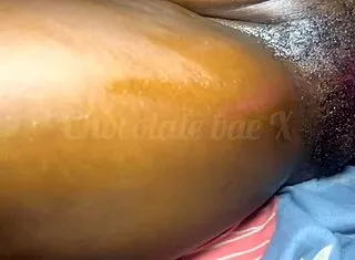 EBONY FAT ASS TAKES MONSTER BLACK COCK BAREBACK DOGGY!