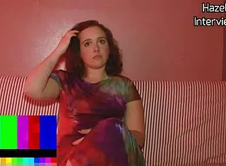 Hazel gets grilled on her limits before big black cock casting pt2