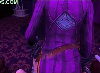 Mad Moxxi Sucks You Off Hard Then Grinds In Purple Dream Club