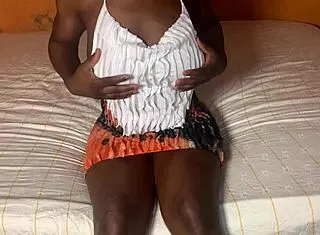 African Student Skirt Lifts for Teacher's Monster Cock Pounding